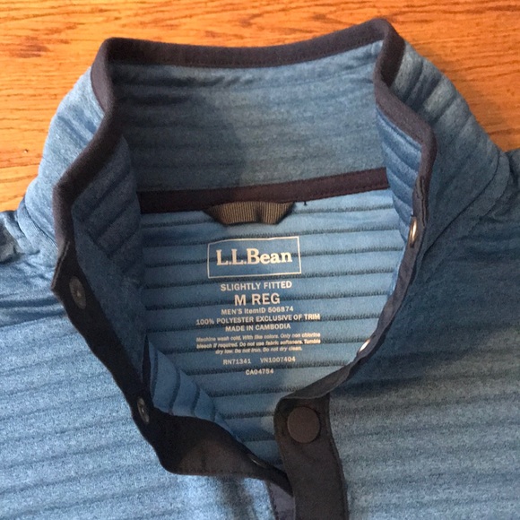LL Bean Men’s Airlight knit pullover M - Picture 2 of 4